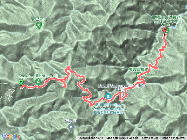 2021-032：霞喀羅古道全段+石鹿大山