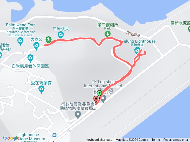 白米甕砲台步道