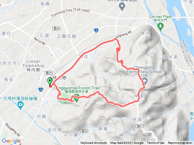 林內龍過脈O繞大街