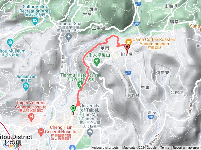 天母水管路步道(天母古道)