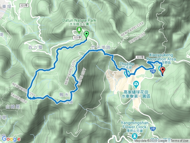 臺北大縱走：尋寶任務臺北大縱走第二段：二子坪至小油坑202008081409