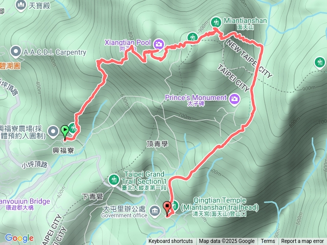 20250712面天山向天山(興福寮上清天官下)