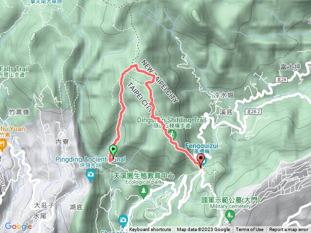 荷蘭古道、頂山、風櫃嘴