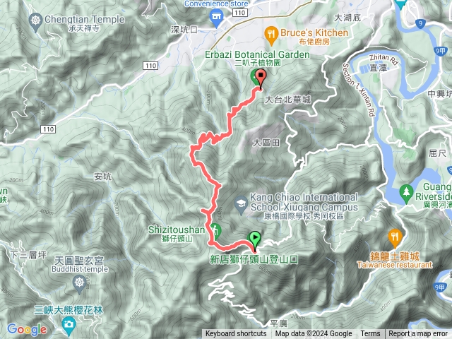 2024/1/14獅子頭山～二叭仔植物園