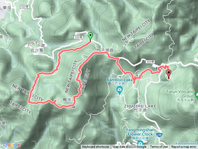 2023年臺北大縱走：尋寶任務臺北大縱走第二段：二子坪至小油坑202305131625