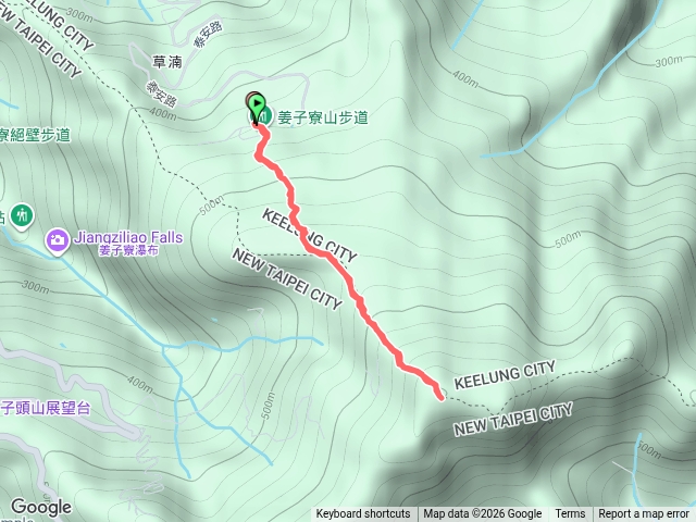 姜子寮山來回預覽圖