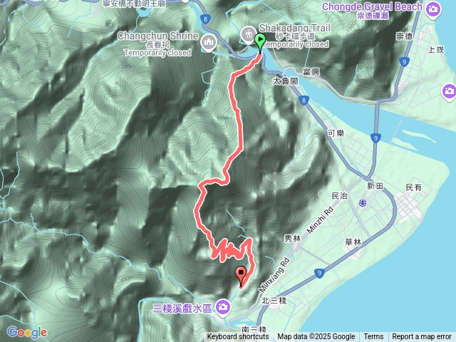新城山東北稜（突角駐在所）下礦場