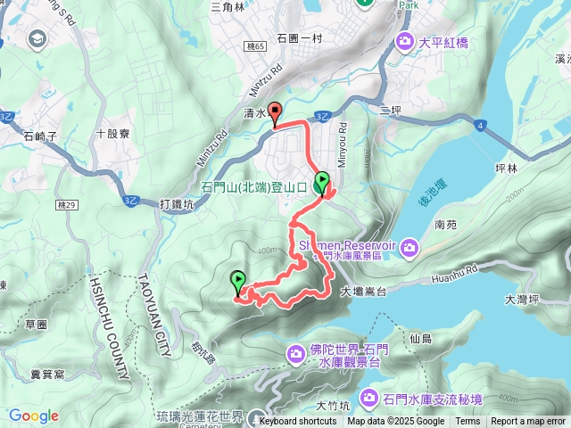 石門山北登山口