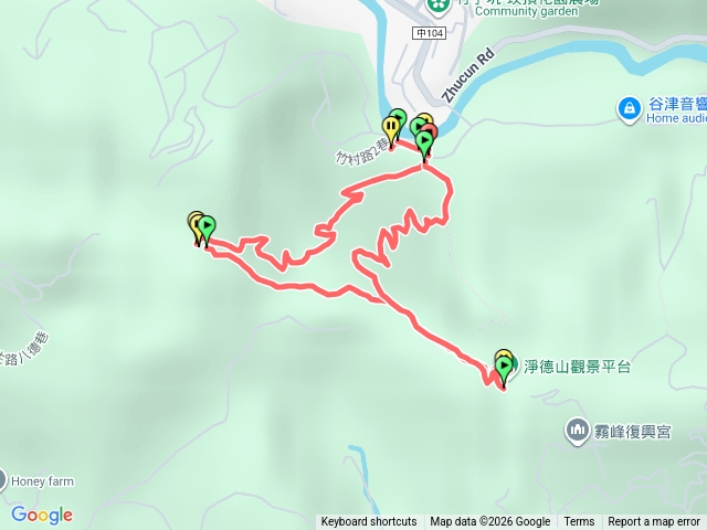 太平淨德寺後山步道20260111預覽圖