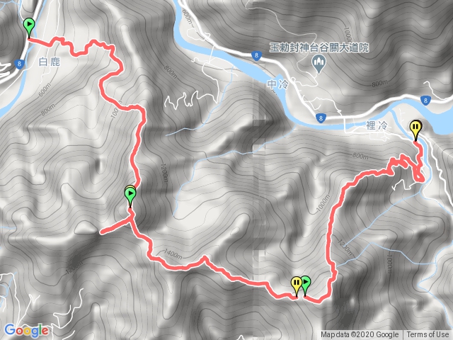 2020.10.20谷關白阿縱走
