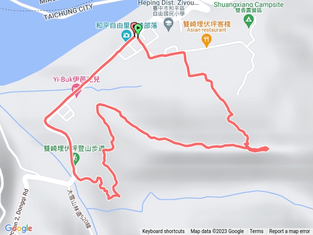 雙崎埋伏坪登山步道、埋伏坪山