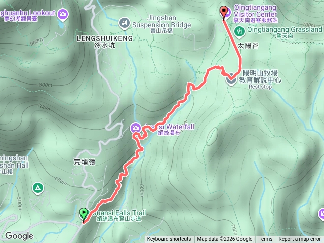 絹絲瀑布--擎天崗預覽圖