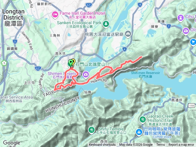 石門山-石門水庫-溪州山-新溪州山來回龍的預覽圖