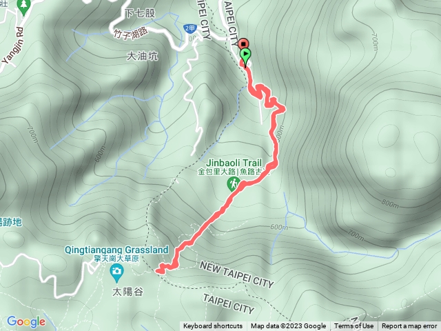 魚路古道(上磺溪~大路城門)