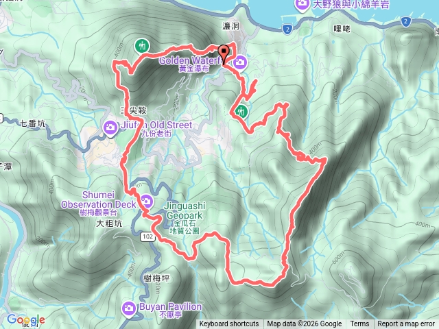 開春起步走東北角黄金123稜串走O型(基隆山/燦光寮山/半屏山/555峰/復興山/煙囪山)預覽圖
