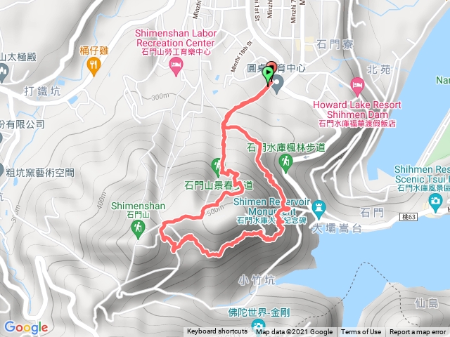 桃園石門山環狀步道