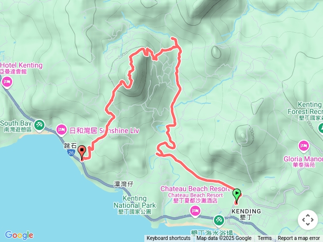 恆春縱走後半段石牛溪至大山母山