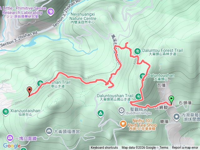 內湖恆光禪寺-大崙頭山森林步道預覽圖