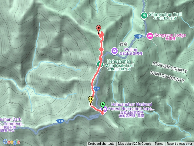 合歡南峰連走主峰