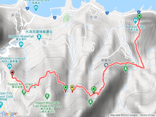 下雨天 南子吝步道 上劍龍 381下煙囪 回勸濟堂
