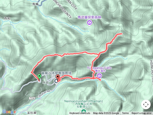 馬武督山蓮包山外鳥嘴山縱走