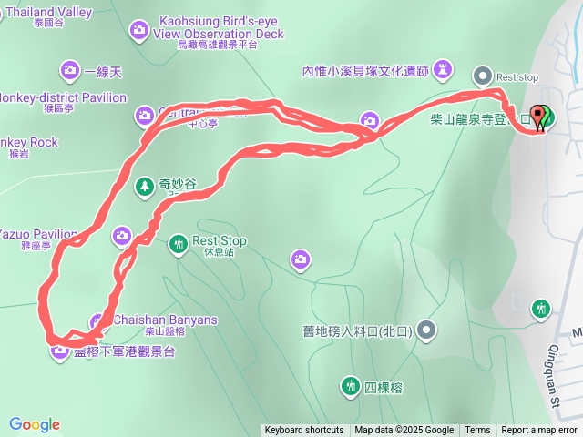 北柴山好漢坡走三次