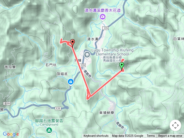南投 鹿谷 滴水子山、崙尾、山尾山（秀峰山）
