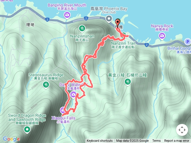 小錐麓-小鬼瀑布-保羅尖