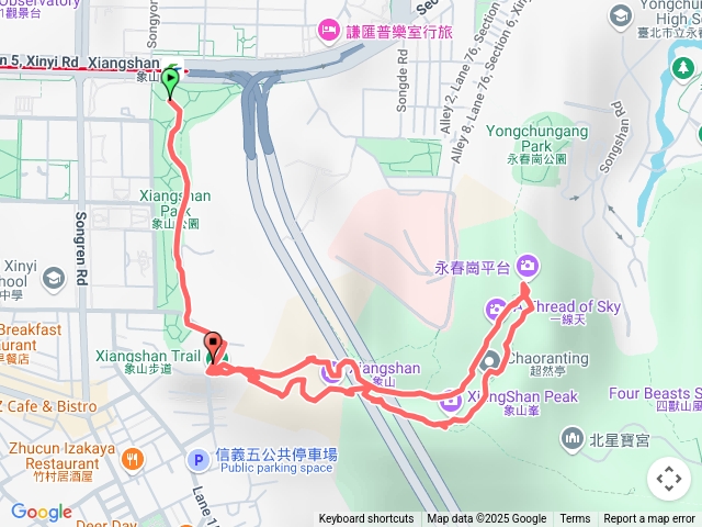 台北－臺灣百大必訪步道象山親山步道