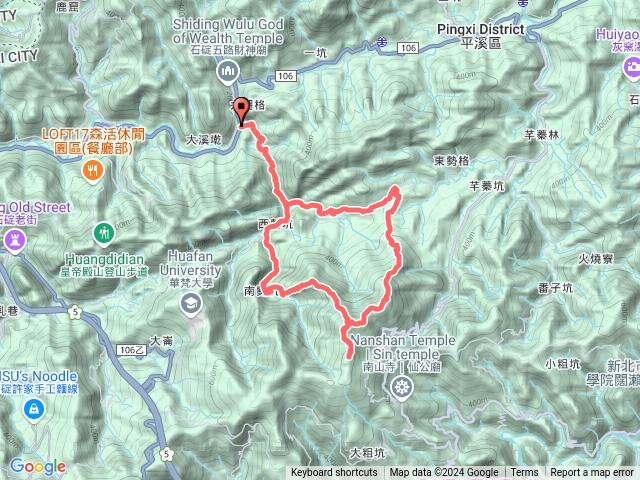 2024 09 11九芎坑山~獅公髻尾山~伏獅山~玉桂嶺山O型