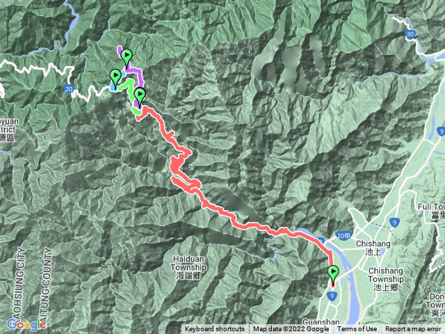 關山嶺山溪頭山魔保來山主峰魔保來山基點峰出向陽森林遊樂區-雨林老爬-2022.05.2122