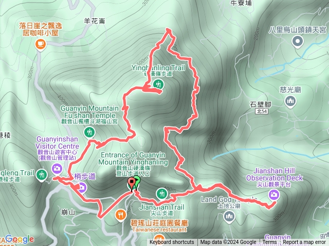 小百岳觀音山硬漢嶺O繞