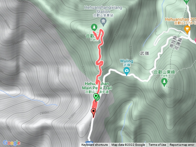 20221015 合歡主峰