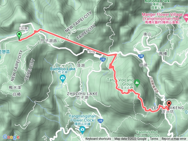 二子坪至冷水坑