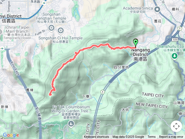 九五峰-南港山-拇指山