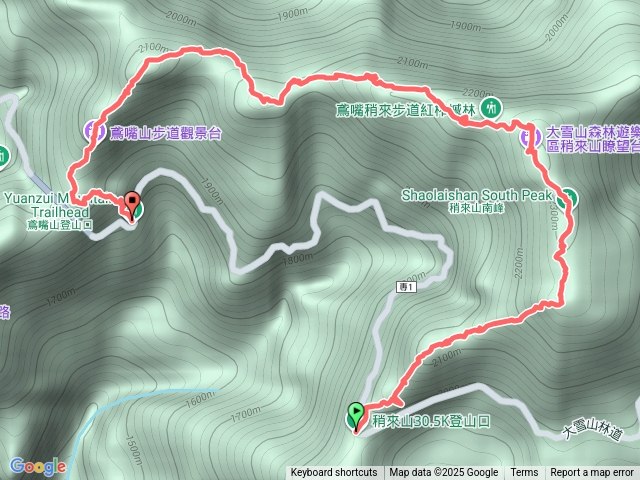 稍來鳶嘴逆走預覽圖