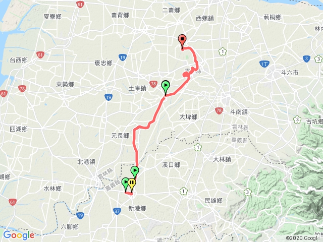 大甲媽進香團路線回