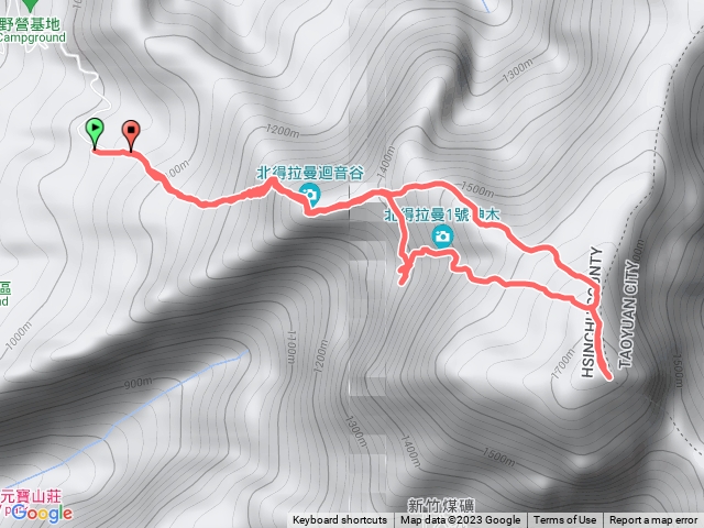 112/2/11-北德拉曼山+內鳥嘴山