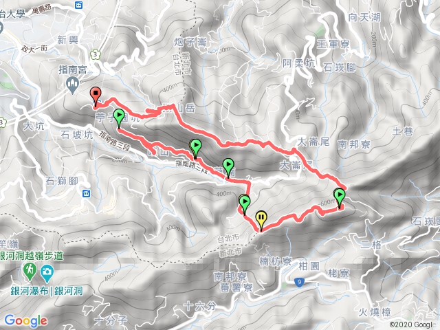 2020/6/21 二格山猴山岳O型路線