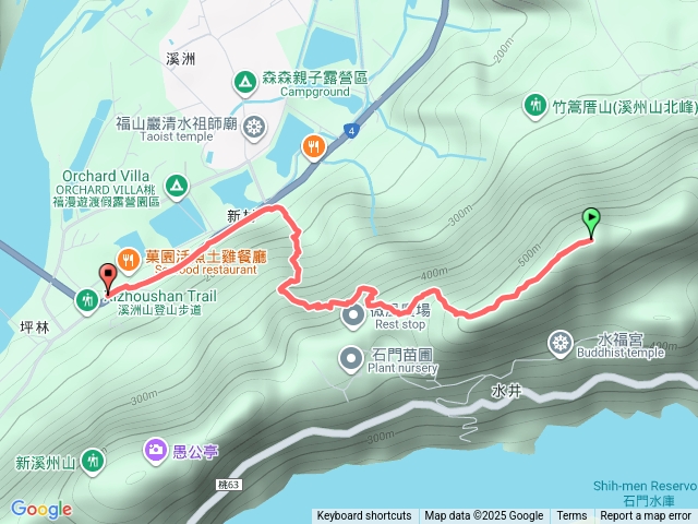 小百岳集起來溪洲山步道(福山巖登山步道)20250927163616