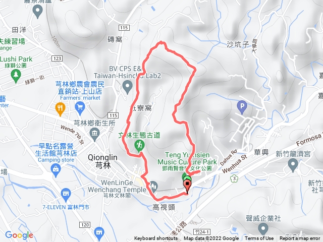 文林古道健行