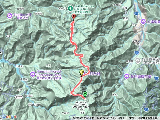 阿溪縱走預覽圖
