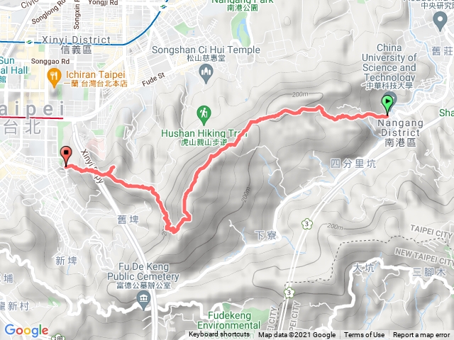 台北大縱走第六段九五峰