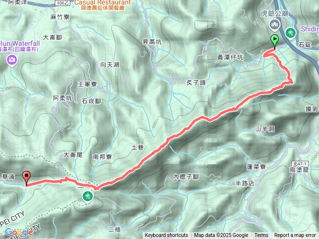 筆架山連峰(攀岩路線)