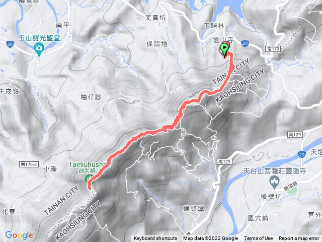 雲山寺刨牛山