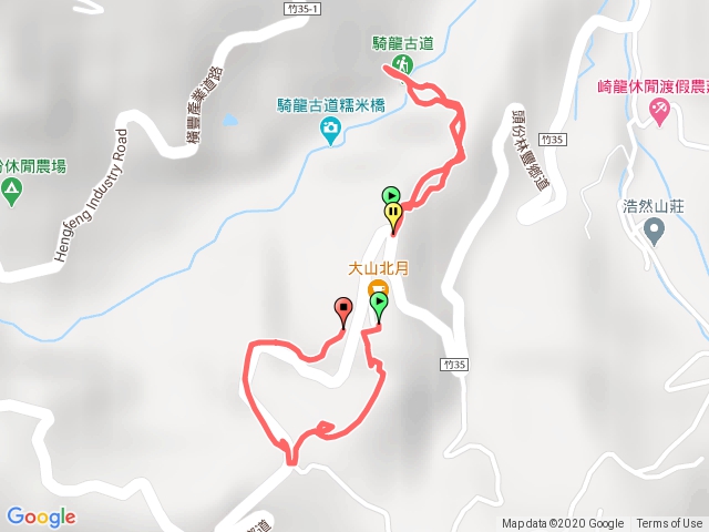 大山背騎龍古道
