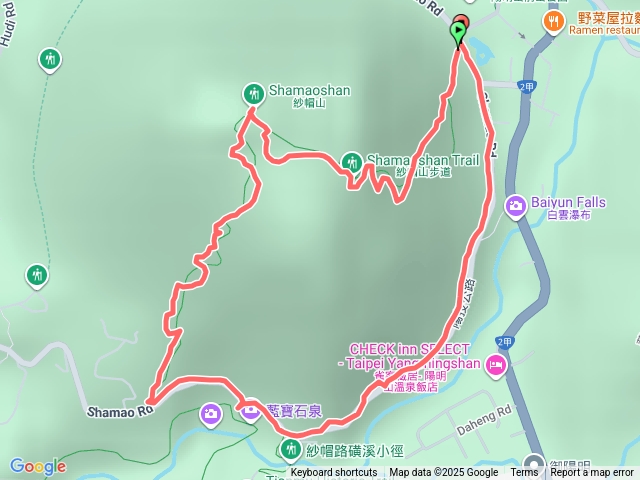 紗帽山登山步道