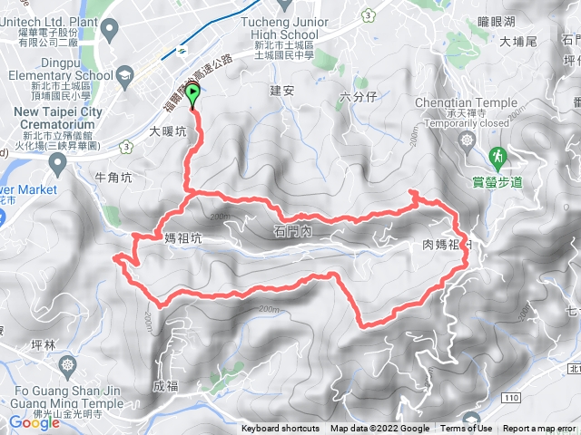 2022/09/17 大暖坑山 火焰山 十八羅漢 成福山 O型