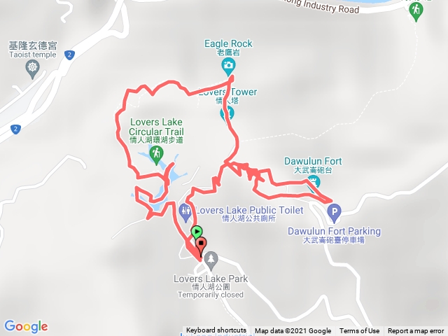 情人湖～炮台山