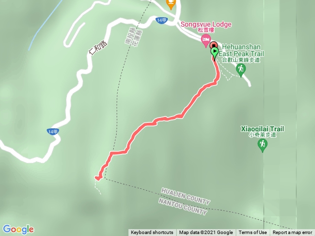 [百岳]合歡山東峰步道_緯